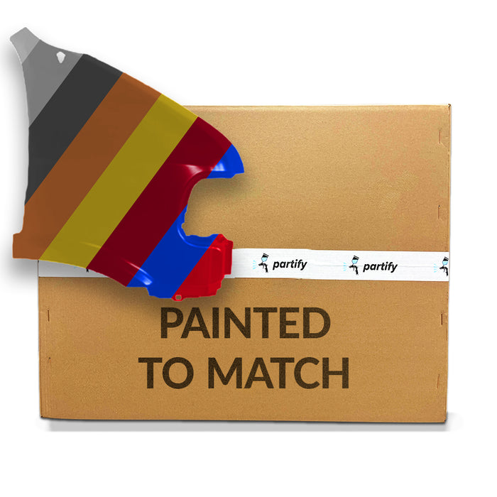 1998-2003 Dodge B1500/B2500/B3500/Ram 1500 Van/Ram 2500 Van/Ram 3500 Van Front Passenger Side Fender W/O Dogleg - CH1241237-Partify-Painted-Replacement-Body-Parts