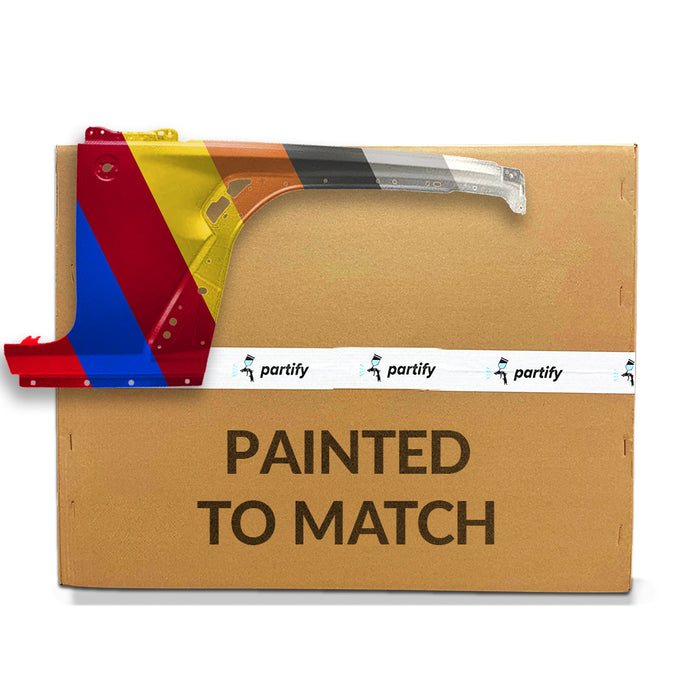 2018-2024 Jeep Gladiator/Wrangler Front Passenger Side Fender Steel - CH1241294-Partify-Painted-Replacement-Body-Parts