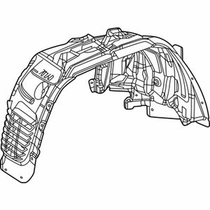 Driver Side Fender Liner image
