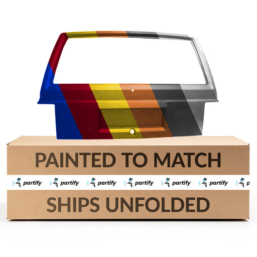 1984-1996 Jeep Cherokee/Wagoneer CAPA Certified Tailgate Shell - CH1900107-Partify-Painted-Replacement-Body-Parts