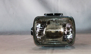 1984-2001 Jeep Cherokee/Comanche/Wagoneer/Wrangler Passenger Side Headlight Assembly W/Quad Lamps Low Beam Includes Housing/Rim/Sealed Beam Sealed Beam - CH2501103-Partify-Painted-Replacement-Body-Parts