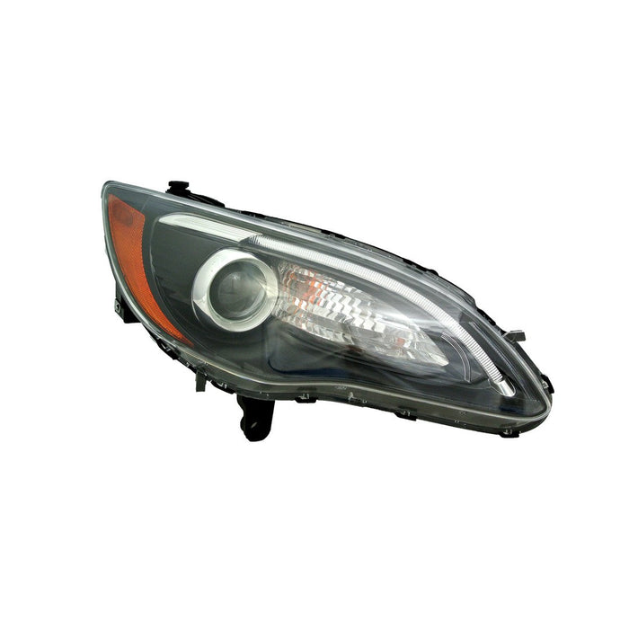 Chrysler 200 Passenger Side Headlight Lens Housing Black For S Model with 3RD Design - CH2519141