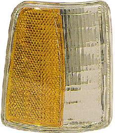 1991-1996 Dodge Dakota Front Passenger Side Side Marker Light Assembly W/Composite Headlamps - CH2551117-Partify-Painted-Replacement-Body-Parts