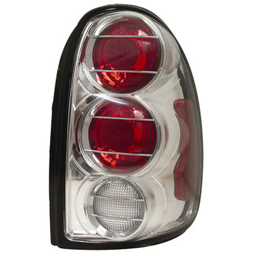 Chrysler Town & Country/Dodge Caravan/Plymouth Voyager Tail Light Set Helmet Design W/Chrome Housing - CH2811130