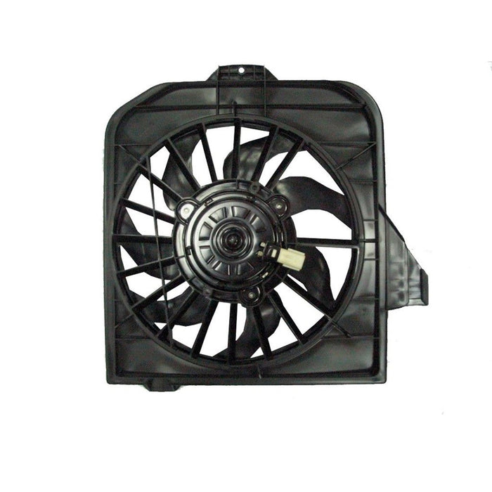 2001-2005 Chrysler Town & Country/Voyager/Dodge Caravan A/C Condenser Fan Assembly Electric Fan Assembly Right Side - CH3113102-Partify-Painted-Replacement-Body-Parts