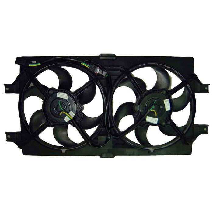 1998-2004 Chrysler 300M/Concorde/LHS/Dodge Intrepid Engine Cooling Fan Assembly Dual Fan Assembly - CH3115103-Partify-Painted-Replacement-Body-Parts