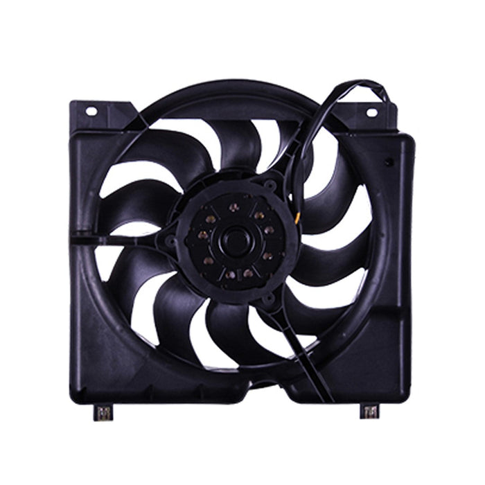 1997-2001 Jeep Cherokee Engine Cooling Fan Assembly Electric Fan Assembly 4L L6 - CH3115106-Partify-Painted-Replacement-Body-Parts