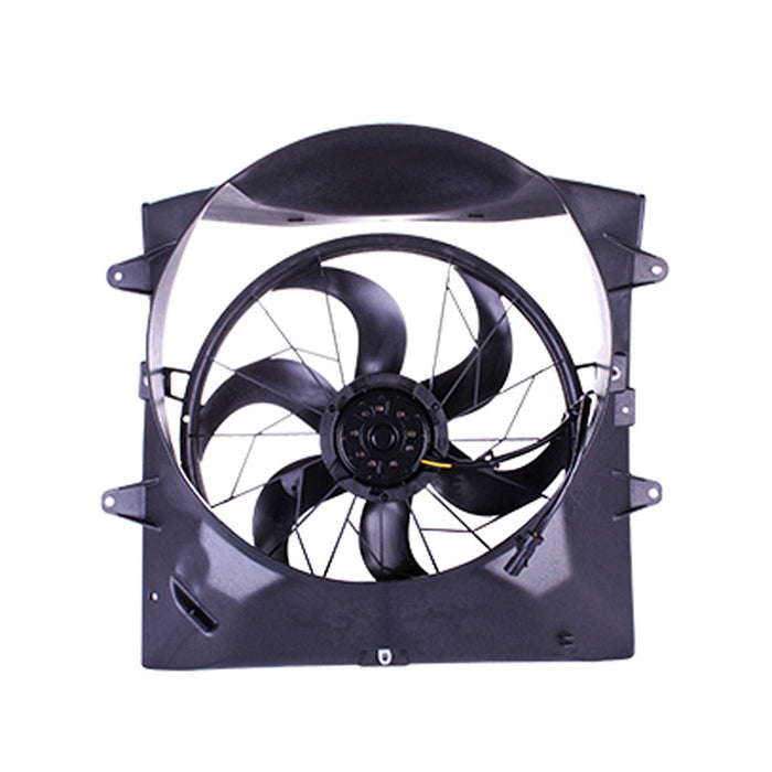 1999-2003 Jeep Grand Cherokee Engine Cooling Fan Assembly W/O Tow Package 4L L6 - CH3115110-Partify-Painted-Replacement-Body-Parts