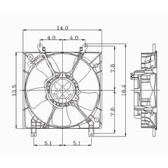 Engine Cooling Fan Assembly image
