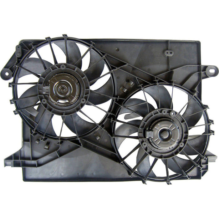 2005-2009 Dodge Magnum/Chrysler 300 Engine Cooling Fan Assembly Std Duty Motor/Blade/Shroud Dual Fan Assembly 2.7L V6/3.5L V6/5.7L V8/6.1L V8 - CH3115132-Partify-Painted-Replacement-Body-Parts