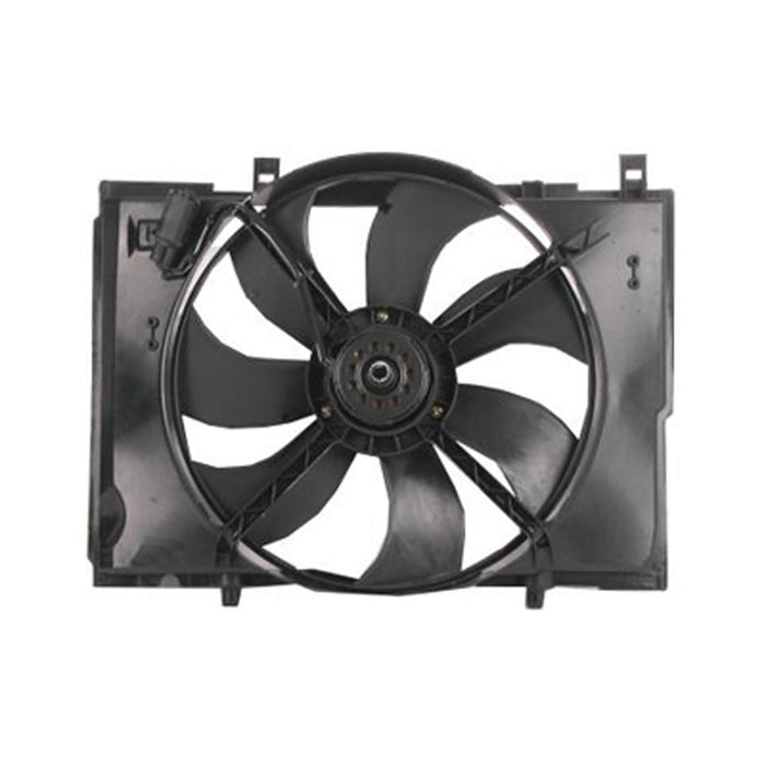 2004-2005 Chrysler Crossfire Engine Cooling Fan Assembly Includes Motor/Blade/Shroud - CH3115138-Partify-Painted-Replacement-Body-Parts