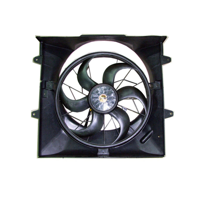 2004 Jeep Grand Cherokee Engine Cooling Fan Assembly W/O Tow Package 4L L6 - CH3115142-Partify-Painted-Replacement-Body-Parts