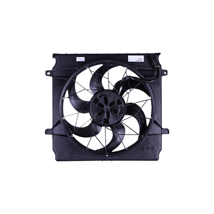 2004-2007 Jeep Liberty Engine Cooling Fan Assembly Electric Fan Assembly 2.4L L4/3.7L V6 - CH3115143-Partify-Painted-Replacement-Body-Parts