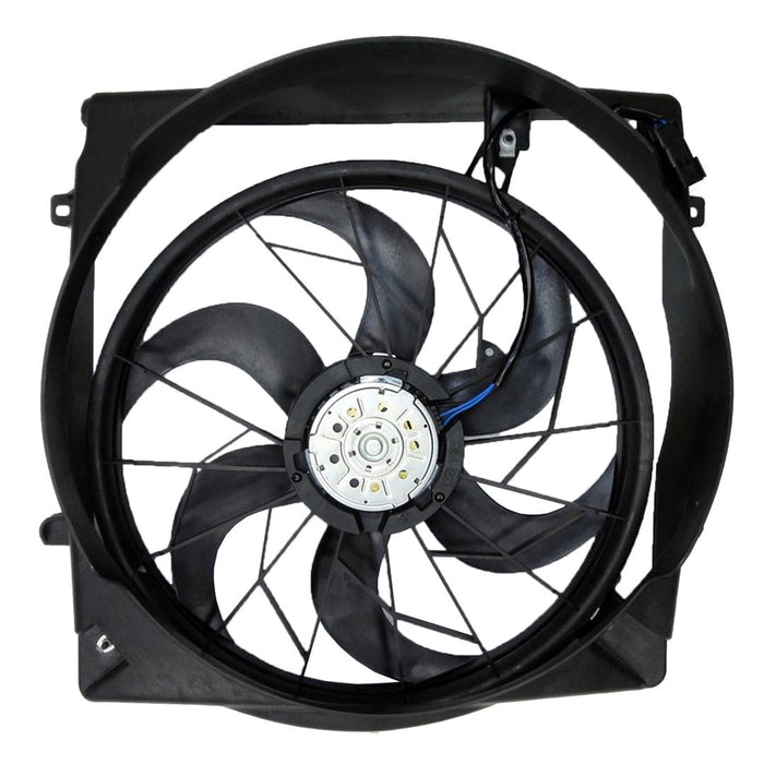 2005-2007 Jeep Liberty Engine Cooling Fan Assembly Blade/Motor/Shroud - CH3115148-Partify-Painted-Replacement-Body-Parts
