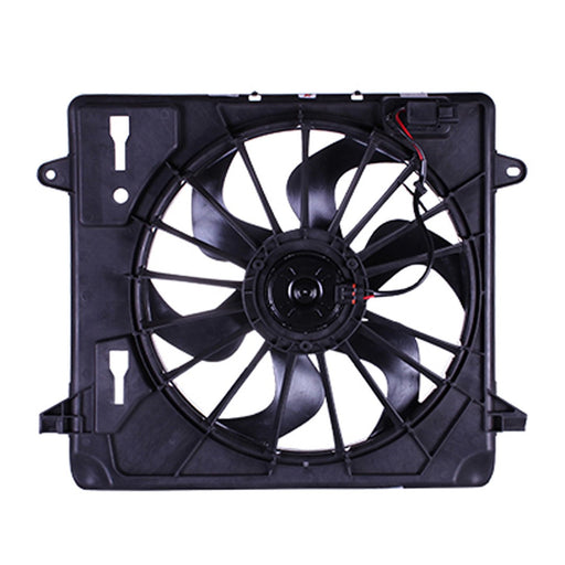 2007-2011 Jeep Wrangler Engine Cooling Fan Assembly Motor/Blade/Shroud Assembly - CH3115167-Partify-Painted-Replacement-Body-Parts