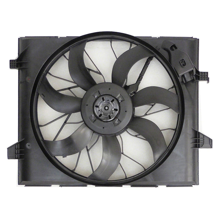 2011-2013 Dodge Durango/Jeep Grand Cherokee Engine Cooling Fan Assembly Hvy Duty Cooling Motor/Blade/Shroud Assembly - CH3115175-Partify-Painted-Replacement-Body-Parts