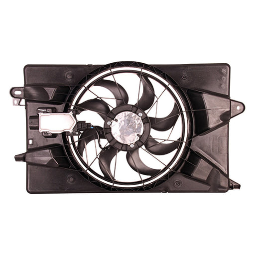 2013-2016 Dodge Dart Engine Cooling Fan Assembly - CH3115176-Partify-Painted-Replacement-Body-Parts