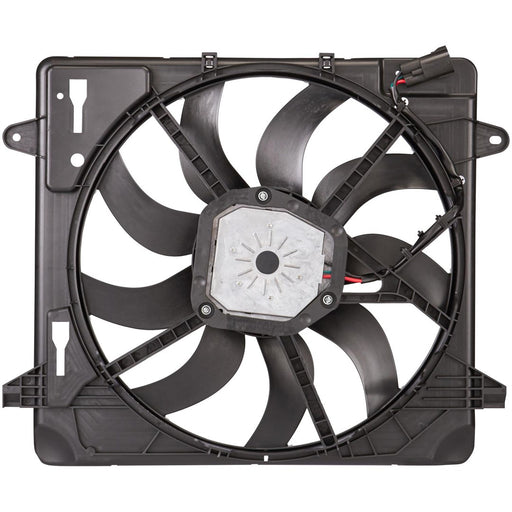 2012-2018 Jeep Wrangler Engine Cooling Fan Assembly - CH3115188-Partify-Painted-Replacement-Body-Parts