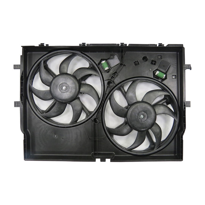2014-2018 Ram ProMaster 1500/2500/3500 Engine Cooling Fan Assembly W/ Ac 3L L4 - CH3115189-Partify-Painted-Replacement-Body-Parts