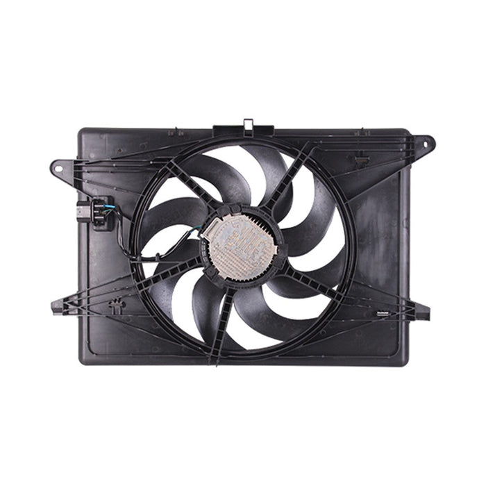 2017-2020 Chrysler Pacifica Hybrid Limited/Hybrid Platinum/Hybrid Premium/Hybrid Touring/Hybrid Touring L/Hybrid Touring Plus Engine Cooling Fan Assembly - CH3115196-Partify-Painted-Replacement-Body-Parts