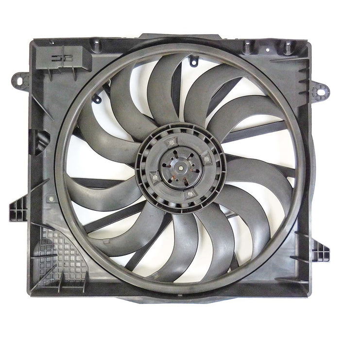 2018-2024 Jeep Gladiator/Wrangler Engine Cooling Fan Assembly W/Towing Pkg 2L L4/3.6L V6 - CH3115200-Partify-Painted-Replacement-Body-Parts