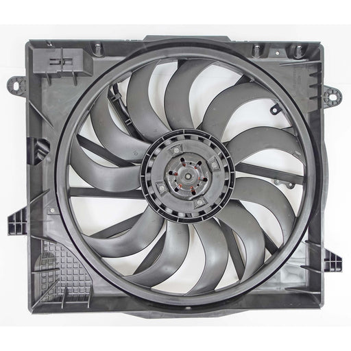2020-2024 Jeep Gladiator/Wrangler Unlimited High Altitude 4xe/Unlimited Rubicon 4xe/Unlimited Sahara 4xe/Unlimited Willys 4xe Engine Cooling Fan Assembly - CH3115207-Partify-Painted-Replacement-Body-Parts