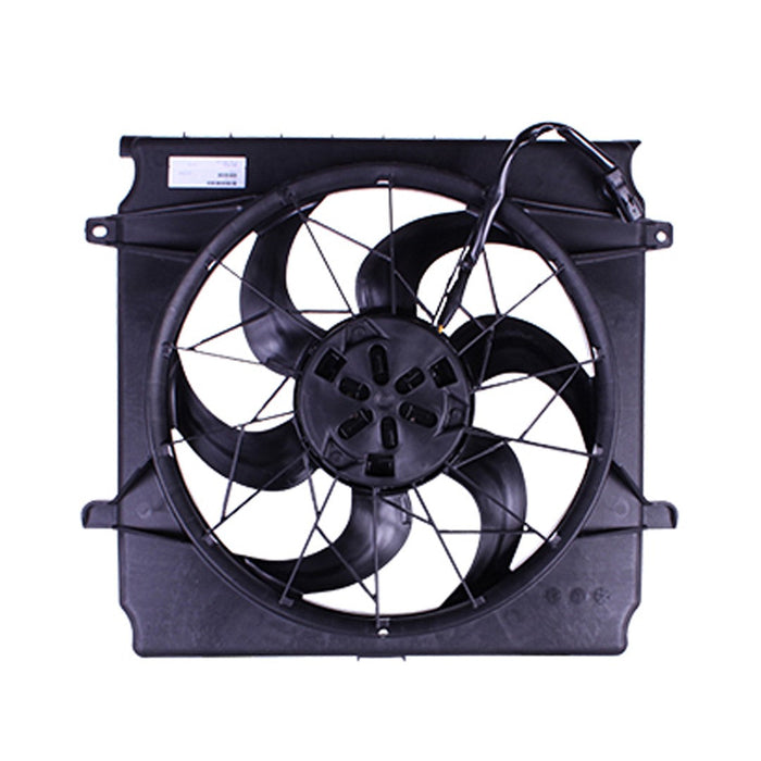 2002-2004 Jeep Liberty Engine Cooling Fan Assembly W/O Towing Package 3.7L V6 - CH3117101-Partify-Painted-Replacement-Body-Parts