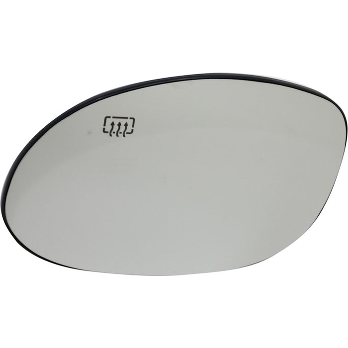 2009-2010 Chrysler PT Cruiser Driver Side Door Mirror Glass Heated W/Fold-Away Design Flat - CH1324148-Partify-Painted-Replacement-Body-Parts