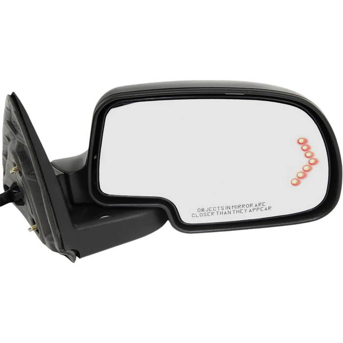 2000-2006 Cadillac Escalade/Escalade ESV/Chevrolet Avalanche 1500/Avalanche 2500/Silverado 1500/Suburban 1500/Suburban 2500/Tahoe/GMC Sierra 1500/Yukon/Yukon XL 1500 Driver Side Door Mirror Heated Power Remote W/Auto Dim W/Signal Lamp W/Rpo Dl3 Assembly - GM1320294-Partify-Painted-Replacement-Body-Parts