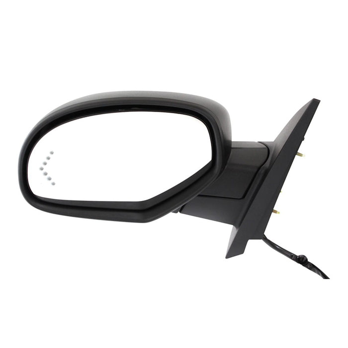 2007-2014 Chevrolet Suburban 1500/2500/Tahoe Driver Side Door Mirror W/Courtesy Lamp W/O Off Road Pkg W/O Dim W/Arrow Signal Indicator Assembly - GM1320435-Partify-Painted-Replacement-Body-Parts