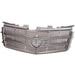 2008-2011 Cadillac CTS Grille Chrome/Silver Without Crest/Wreath - GM1200616-Partify-Painted-Replacement-Body-Parts