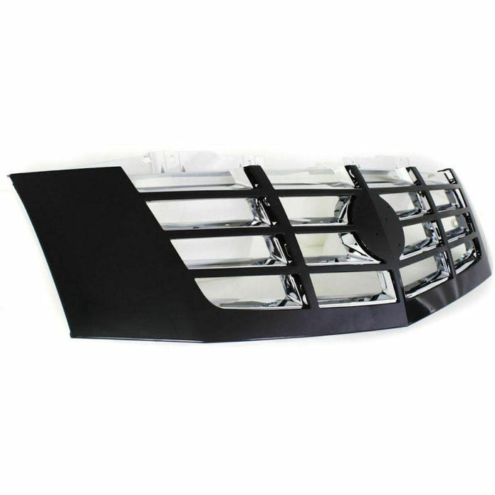 2007-2014 Cadillac Escalade Grille Chrome With Black Frame - GM1200619-Partify-Painted-Replacement-Body-Parts