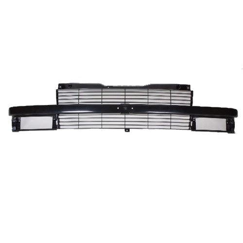 1995-2005 Chevrolet Astro Van Grille Chrome Silver With Compostion - GM1200371-Partify-Painted-Replacement-Body-Parts