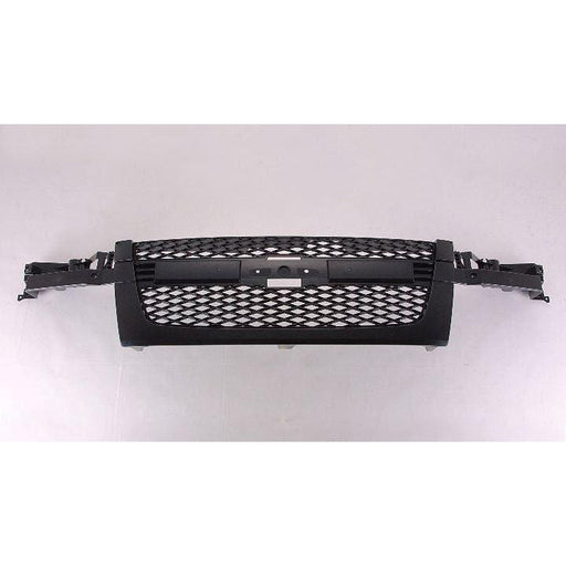 2004-2012 Chevrolet Colorado Grille Matte Black Smooth Frame Without Moulding - GM1200518-Partify-Painted-Replacement-Body-Parts