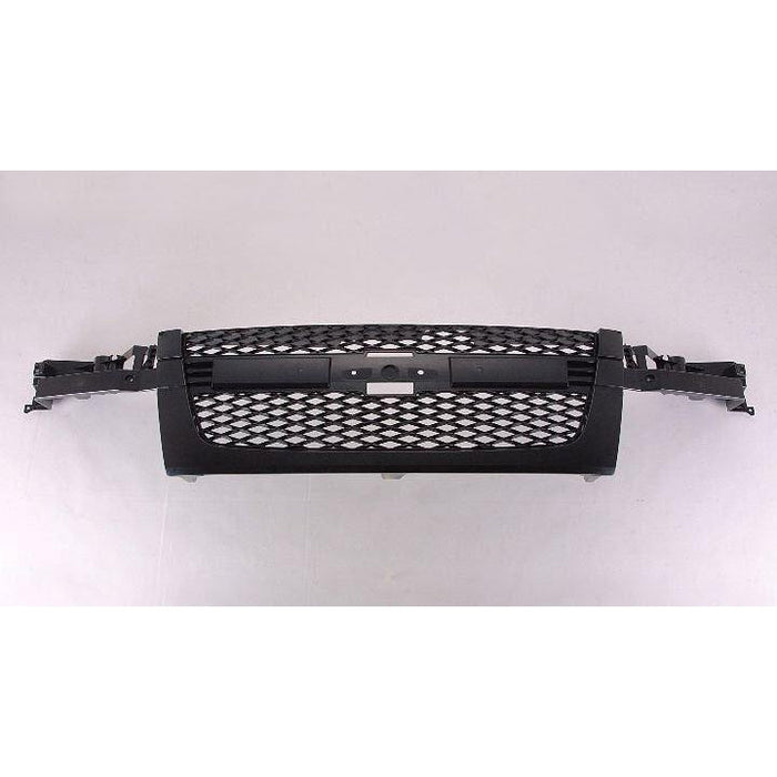 2004-2012 Chevrolet Colorado Grille Matte Black Smooth Frame Without Moulding - GM1200518-Partify-Painted-Replacement-Body-Parts