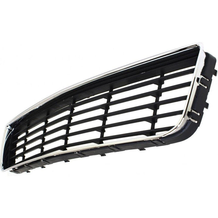 2006-2011 Chevrolet Impala Lower Grille Chrome Frame With Black Horizontal Bars Exclude Ss Model - GM1036106-Partify-Painted-Replacement-Body-Parts