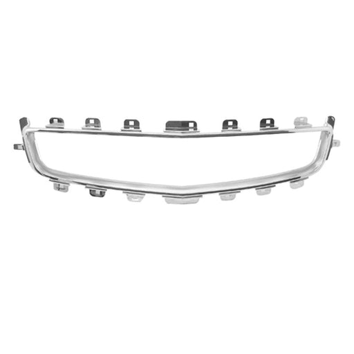 2008-2012 Chevrolet Malibu Front Center Grille Surround Molding - GM1210115-Partify-Painted-Replacement-Body-Parts
