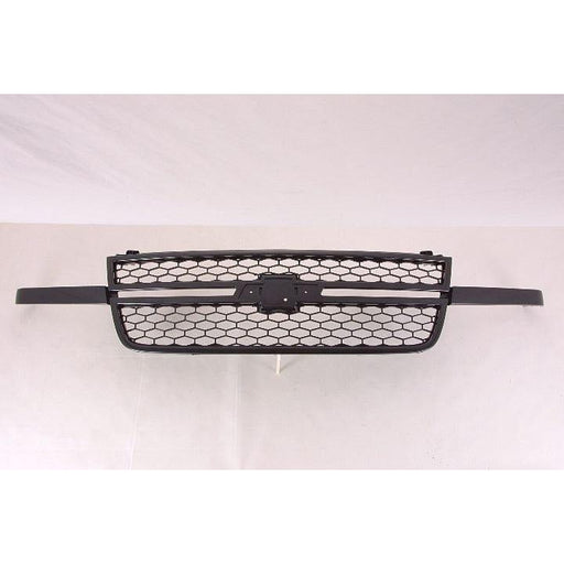 2003-2007 Chevrolet Pickup Chevy Silverado CAPA Certified Grille Black Frame With Black Honeycomb Ss Model - GM1200586C-Partify-Painted-Replacement-Body-Parts