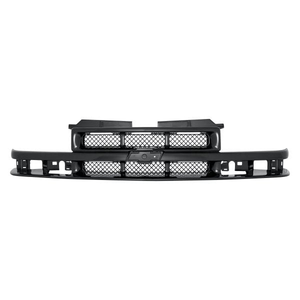 1998-2004 Chevrolet S10 Blazer Grille Black Lt/Ls/Zr2 Model - GM1200507-Partify-Painted-Replacement-Body-Parts