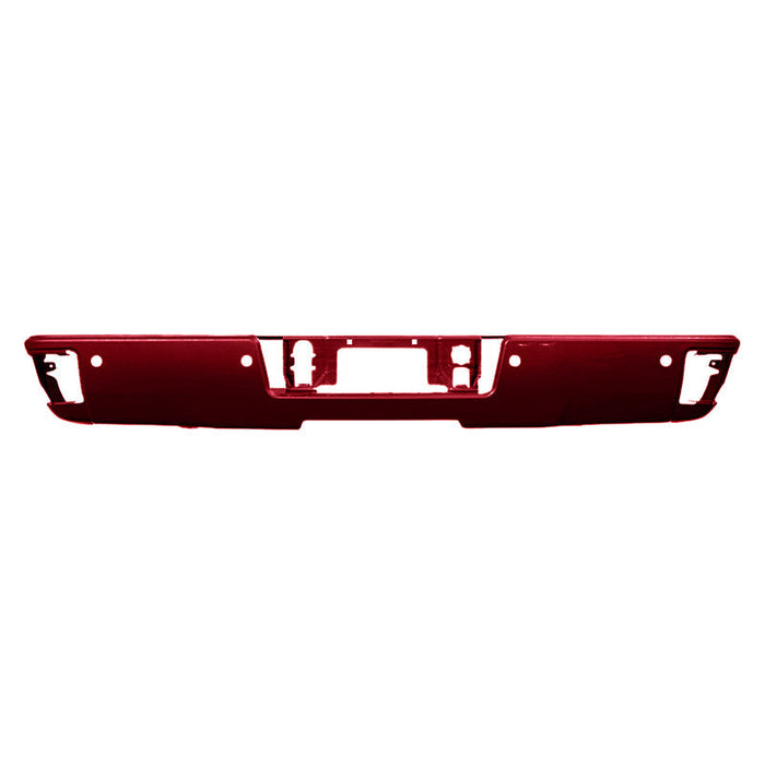 2014-2019 Chevrolet Silverado/GMC Sierra 1500/2500/3500 Rear Bumper With Sensor Holes - GM1102563-Partify-Painted-Replacement-Body-Parts