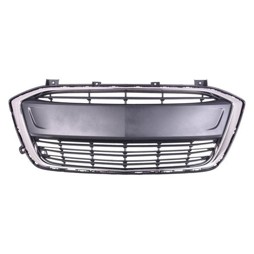 2017-2020 Chevrolet Sonic Hatchback Lower Grille Matte Black With Chrome Moulding Exclude Rs Package - GM1036195-Partify-Painted-Replacement-Body-Parts