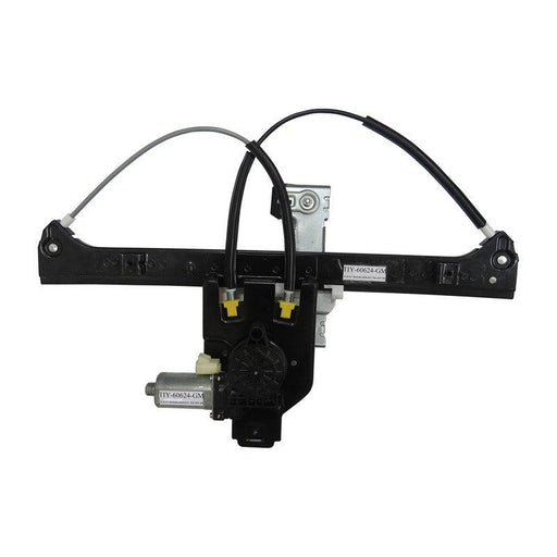 2002-2009 Chevrolet TRAILBlazer Rear Passenger Side Power Window Motor And Regulator Assembly And For Extended Wheel Base Models - GM1551116-Partify-Painted-Replacement-Body-Parts