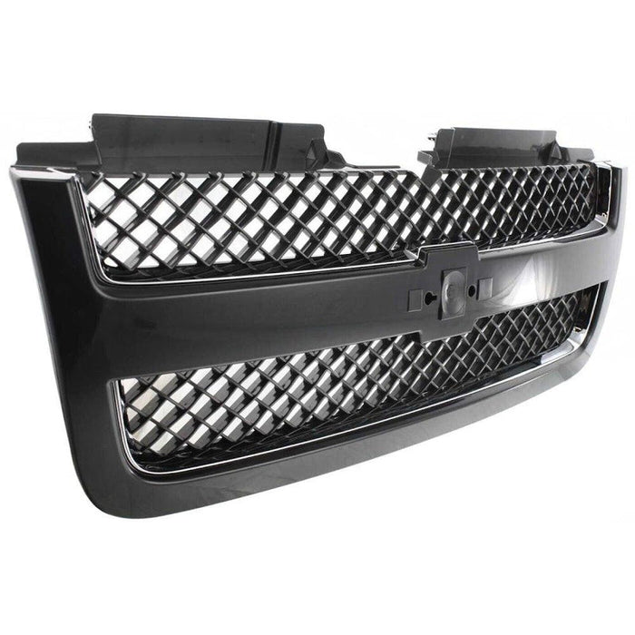 2006-2009 Chevrolet Trailblazer Grille Chrome Gray - GM1200549-Partify-Painted-Replacement-Body-Parts