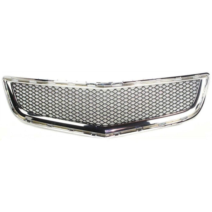 2009-2012 Chevrolet Traverse Grille Black With Chrome Moulding - GM1200615-Partify-Painted-Replacement-Body-Parts