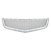 2009-2012 Chevrolet Traverse Lower Grille Matte Black With Chrome Moulding - GM1036120-Partify-Painted-Replacement-Body-Parts