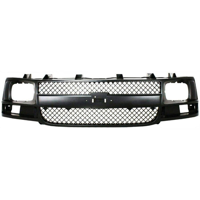 2003-2017 Chevrolet Van Chevy Express Grille Gray With Sealed Beam Head Light - GM1200538-Partify-Painted-Replacement-Body-Parts