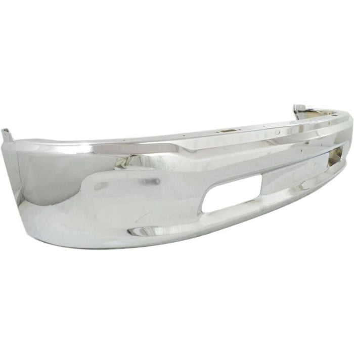2013-2024 Chrome Ram 1500/Classic 1500 OEM Front Bumper Without Sensor Holes & Without Fog Light Holes - 68160855AC-Partify-Painted-Replacement-Body-Parts