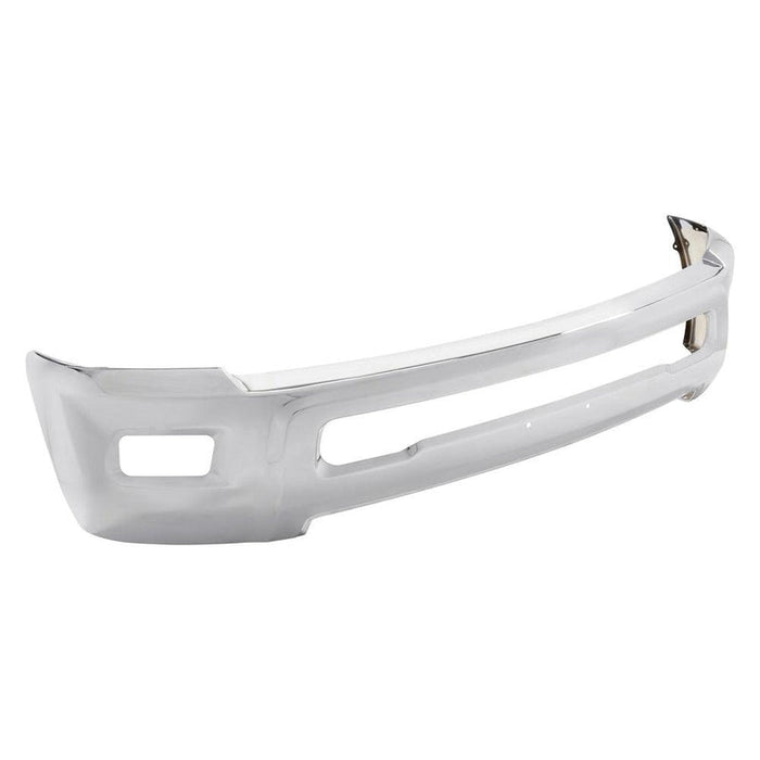 2011-2018 Chrome Ram 2500/3500 Front Bumper Without Sensor Holes & With Fog Light Holes - CH1002390-Partify-Painted-Replacement-Body-Parts