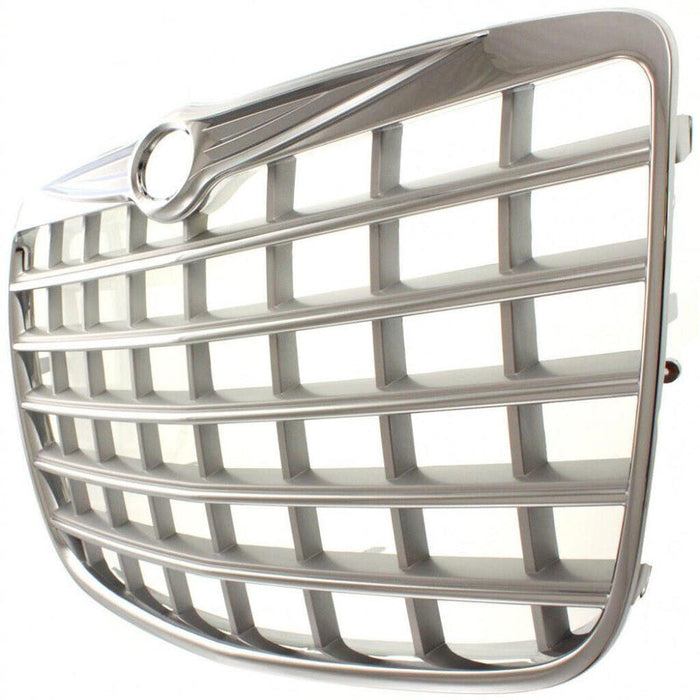 2005-2010 Chrysler 300 Grille Chrome Silver 5.7L/6.1L - CH1200276-Partify-Painted-Replacement-Body-Parts