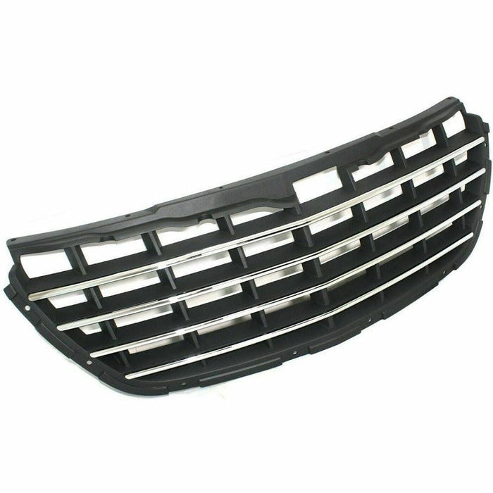 2004-2006 Chrysler Pacifica Grille Gray With Chrome Trim Limited/Touring Model - CH1200277-Partify-Painted-Replacement-Body-Parts